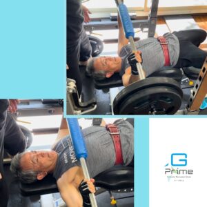 会員のK.Tさんトレーニング画像