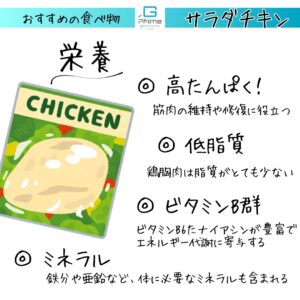 おすすめの食べ物サラダチキン