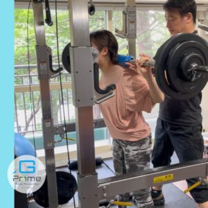 A.Oさんのトレーニング画像