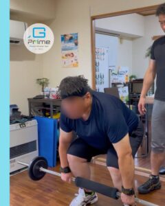 会員のトレーニング風景【K.Mさん】