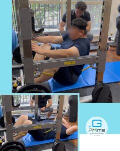 会員のトレーニング風景【K.Mさん】