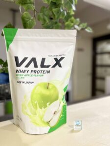 VALXホエイプロテイン「青りんご風味」登場！