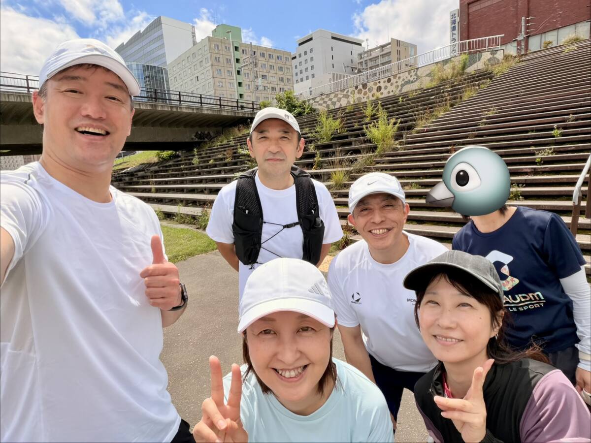 ランニング部練習会頑張ってます！