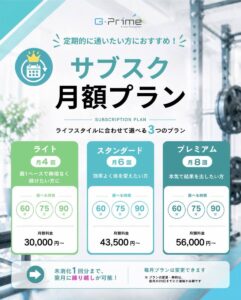 プラン紹介（サブスク）